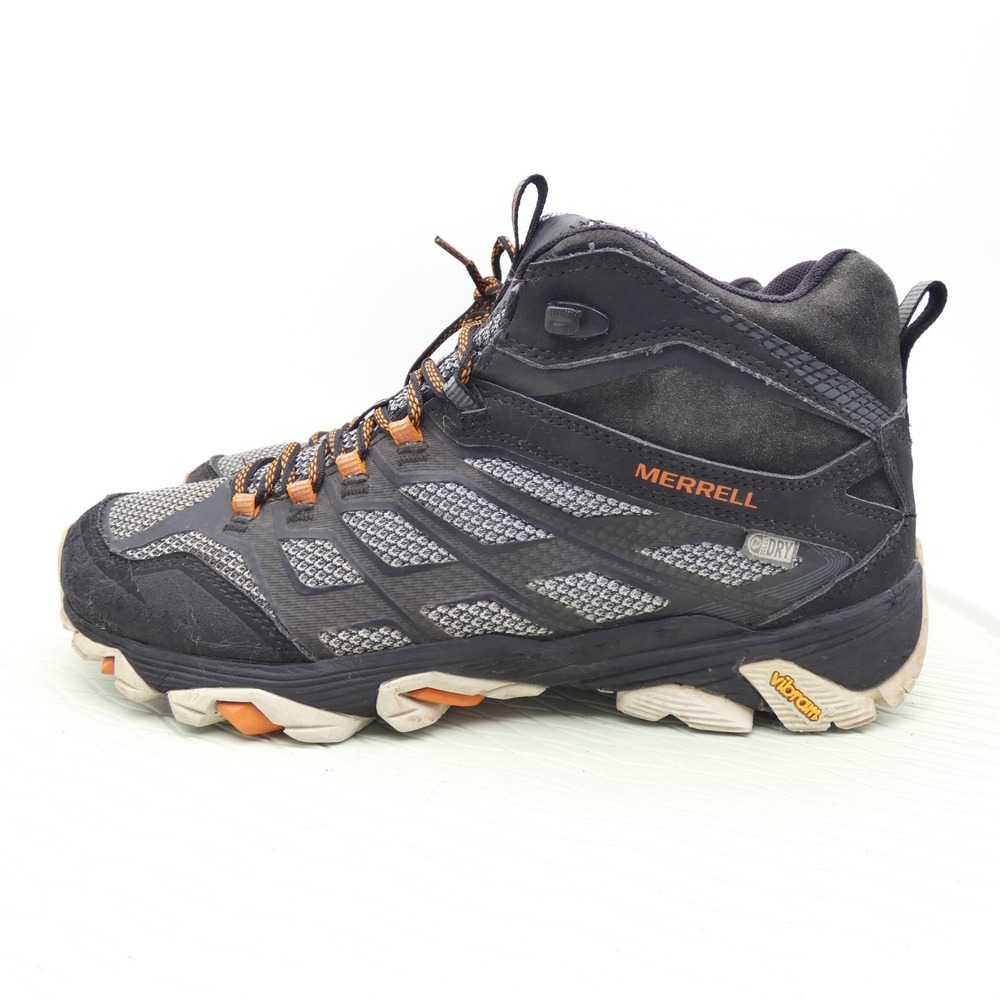 Merrell Black and Orange Men's Weatherproof Boots